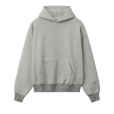 Fear of God Essentials Signature Classic Hoodie 'Concrete Heather/Dark Concrete Heather'