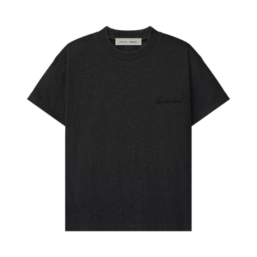 Fear of God Essentials Embroidered Classic Tee 'Vintage Black'
