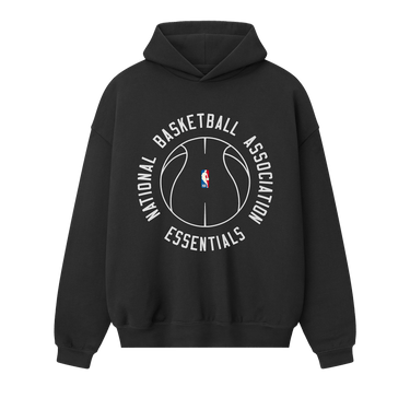 Fear of God Essentials NBA x Barkley Hendricks 90s Hoodie 'Faded Black'