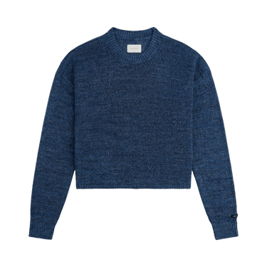 Aimé Leon Dore Linen Knit Crewneck Sweater 'Indigo'