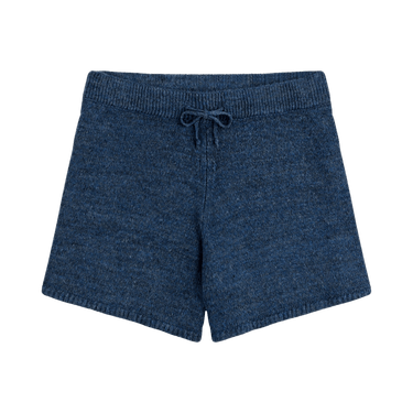 Aimé Leon Dore Linen Knit Drawstring Short 'Indigo'