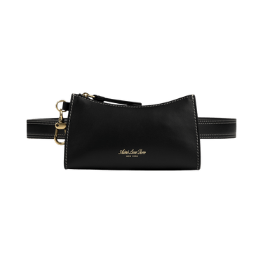 Aimé Leon Dore Convertible Leather Belt Bag 'Black'