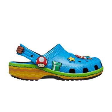 Super Mario x Crocs Classic Clog Kids 'Blue'