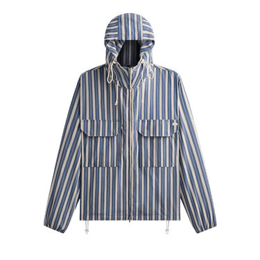 Kith Barre Stripe Full Zip Raj Jacket 'Breeze'