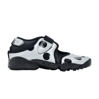 Nike Wmns Air Rift 'Polka Dots Black Metallic Silver'