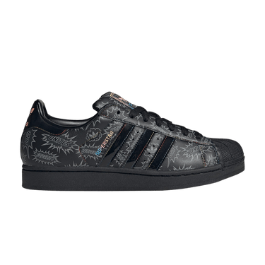 adidas Superstar II 'Core Black Supplier Colour Lucid Aquamarine'