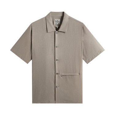 Kith &Kin Cupro Linen Davenport Buttondown Shirt 'Astro'