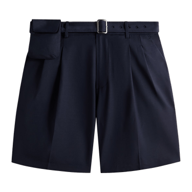 Kith &Kin Tropical Wool Emrys Pleated Short 'Nocturnal'
