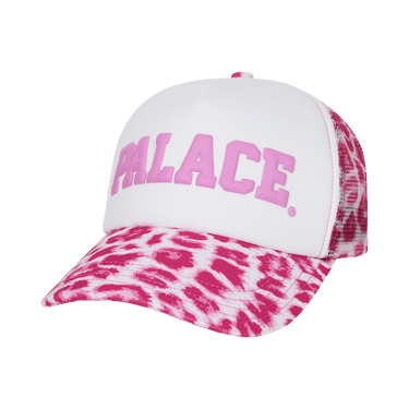 Palace Uni Trucker 'Leopard Pink'