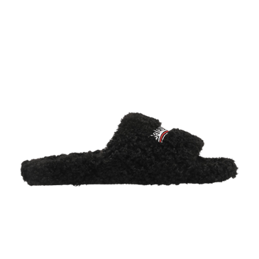 Balenciaga Furry Slide 'Black'