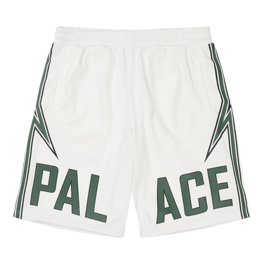 Palace Lightning Basketball Short 'White/Green'
