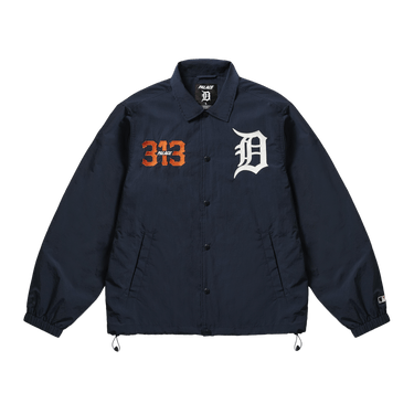Palace x Detroit Tigers Coach Jacket 'Navy'