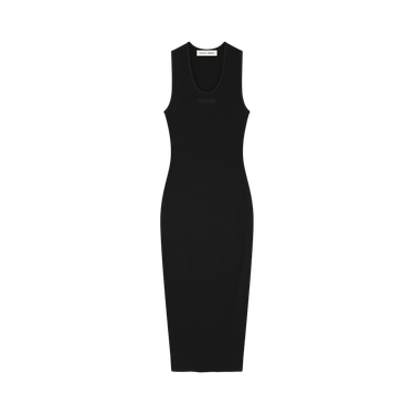 Fear of God Essentials Rib Tank Dress 'Jet Black'