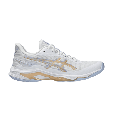 ASICS Wmns Netburner Ballistic FF 4 D Wide 'White Champagne'