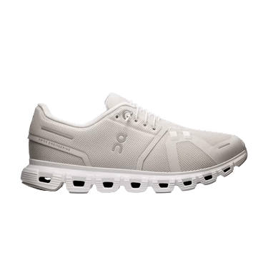 ON Wmns Cloud 6 Wide 'Pearl White'