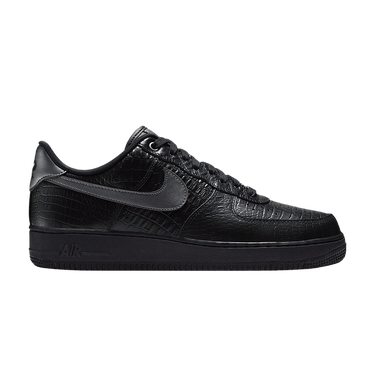 Nike Air Force 1 '07 'Triple Black Croc'