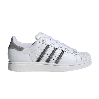 adidas Wmns Superstar 2 'Cloud White Matte Silver Core Black'