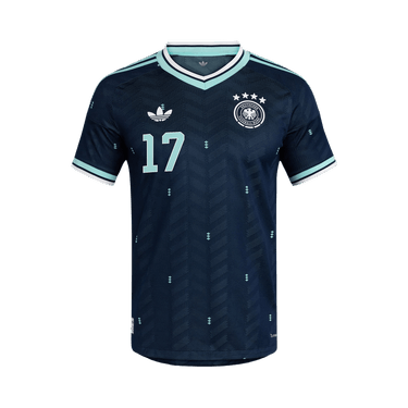 Adidas Germany 26 Away Authentic Wirtz Jersey 'Collegiate Navy'
