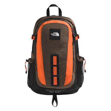 The North Face 30L Hot Shot Se Backpack 'Smokey Brown/TNF Black/Solar Flare'