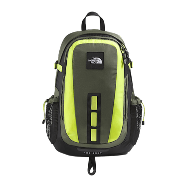 The North Face 30L Hot Shot Se Backpack 'New Taupe Green/TNF Black/Fizz Lime'