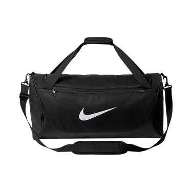 Nike 60L Medium Brasilia DuffeL Bag 'Black/Black/White'