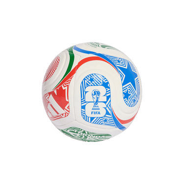 Adidas FIFA World Cup 26 Trionda Club Ball 'White/Vivid Red/Glow Blue/Green'