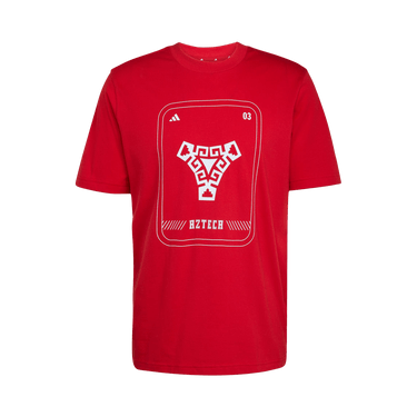 Adidas Mexico Dna T-Shirt 'Better Scarlet'
