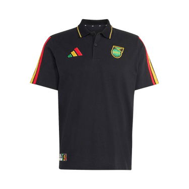 Adidas Jamaica x Bob Marley Dna Polo Shirt 'Black'