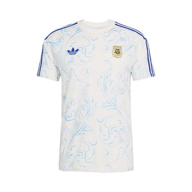 Adidas Argentina Originals All Over Print T-Shirt 'Off White'