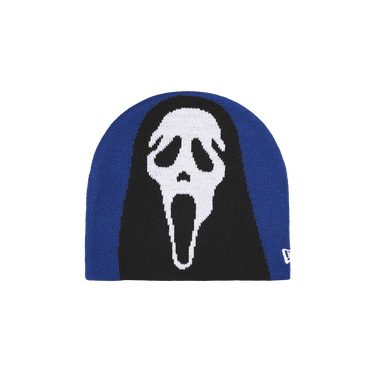 Buy Supreme New Era Ghostface Beanie 'Royal' - SS26BN43 ROYAL | GOAT