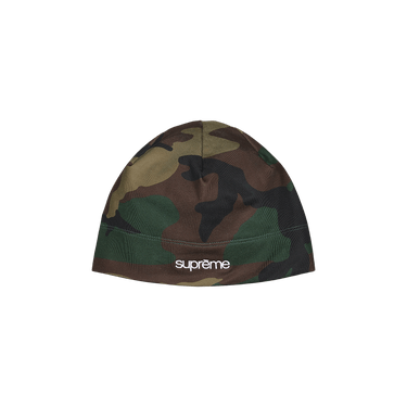 Buy Supreme Base Layer Beanie 'Woodland Camo' - SS26BN7 WOODLAND
