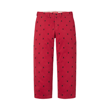 Buy Supreme Chino Pant 'Red Playboy' - SS26P49B RED PLAYBOY | GOAT