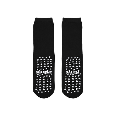 Buy Supreme x Salem Hospital Socks 'Black' - SS26A83 BLACK | GOAT