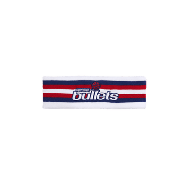 Supreme Mitchell & Ness Bullets ヘッドバンド Buy Supreme x Mitchell & Ness Teams Headband 'White' - SS26BN47