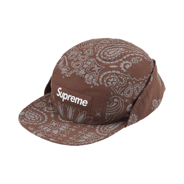 帽子 Reflective Bandana Sunshield Camp Cap Buy Supreme Reflective Bandana Sunshield Camp Cap 'Brown