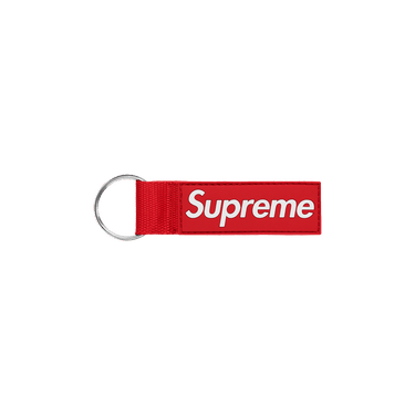 Buy Supreme Webbing Keychain 'Red' - SS26A135 RED | GOAT