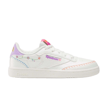 Dora x Reebok Club C Little Kid 'Chalk/Chalk/Digital Purple'