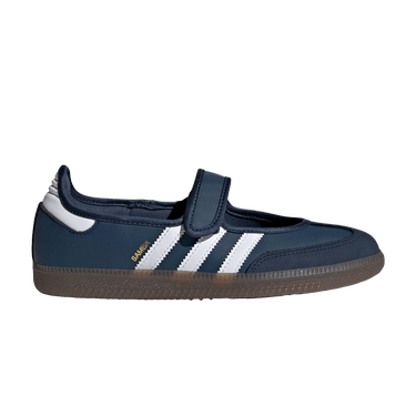 adidas Wmns Samba Mary Jane 'Crew Navy White Gold Metallic'