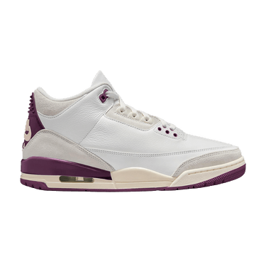 Air Jordan Retro 3 'Middle East' in Soft Pearl/Pomegranate/Mink Brown/Light Orewood Brown/Burgundy Crush/Gum Dark Brown