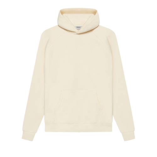 Fear of God Essentials Pull-Over Hoodie 'Buttercream' - Fear of God ...
