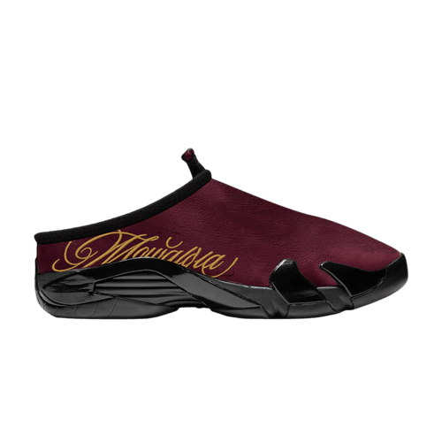 Mowalola x Air Jordan 14 Retro Mule 'Burnt Red'