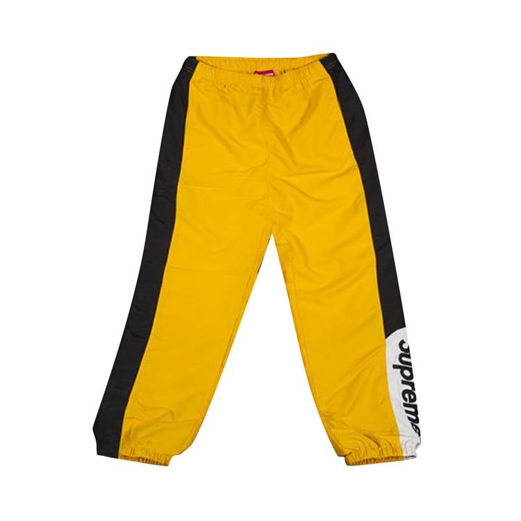 supreme side logo track pants