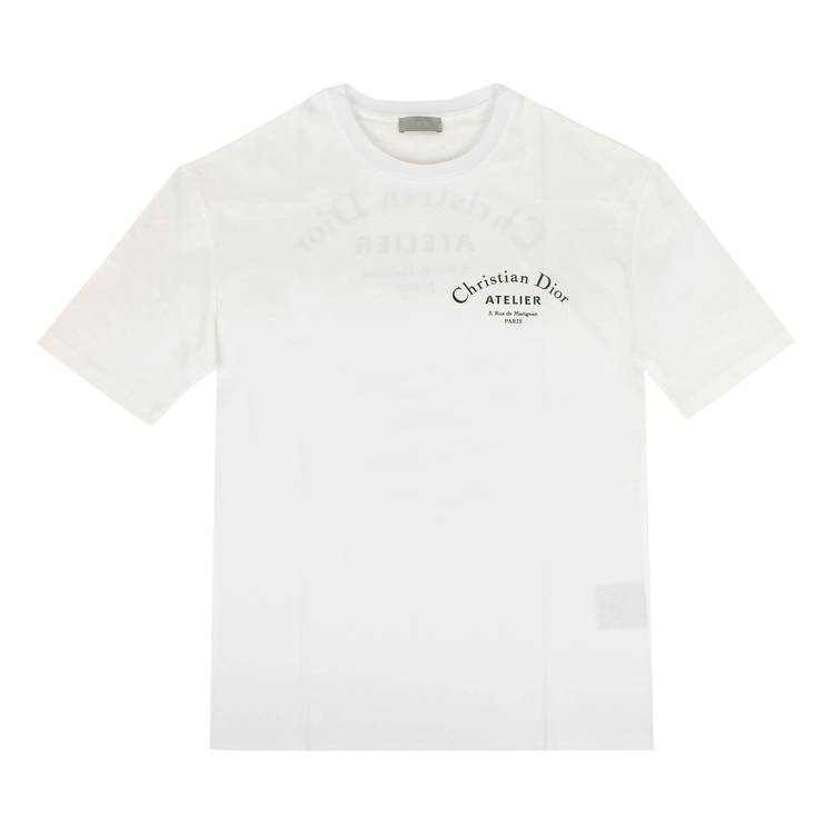 Dior CD Atelier T-Shirt 'White' - Dior - 863J62110533 C089 | GOAT