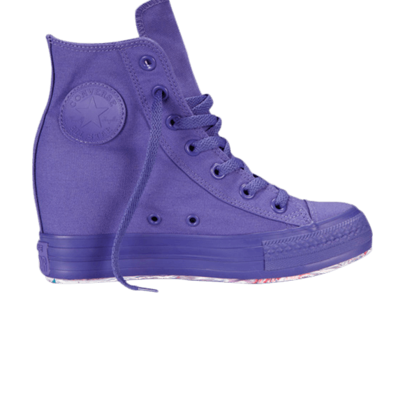 Wmns Chuck Taylor Platform Plus Wedge Hi 'Purple'