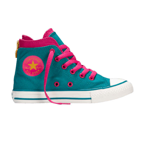 Chuck Taylor All Star Back Zip Hi GS 'Lagoon'