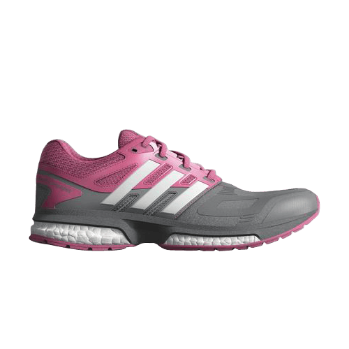 adidas gazelle silver green womens adidas Ultraboost 5X Shoes - Women's - Off White / Aurora Ink / Solar Red main image 0