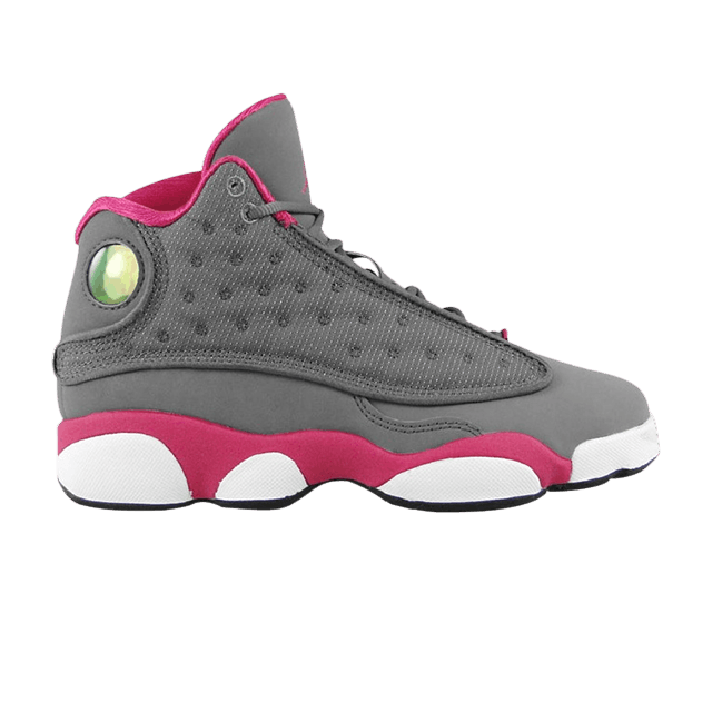 black and pink jordan 13s