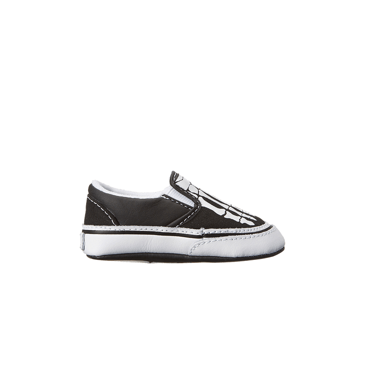 Baby Classic Slip-on (Bones) Black/ True White