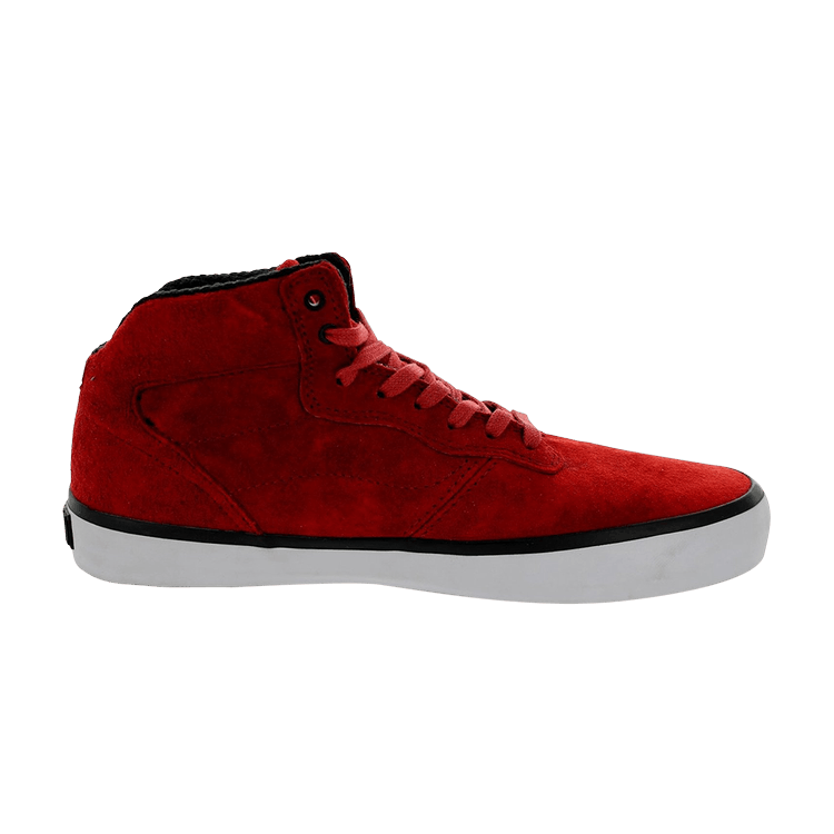 Piercy Suede Red/ White