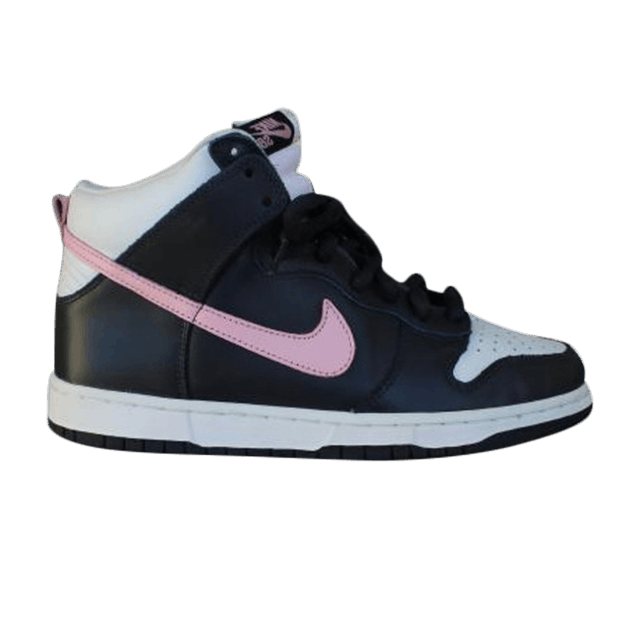 nike dunk high black pink